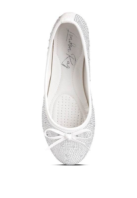 Hosana Rhinestones & Stud Embellished Ballet Flats - Shop Style & More | Fresh Looks, Everyday Deals & Free Shipping