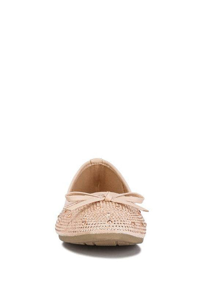 Hosana Rhinestones & Stud Embellished Ballet Flats - Shop Style & More | Fresh Looks, Everyday Deals & Free Shipping