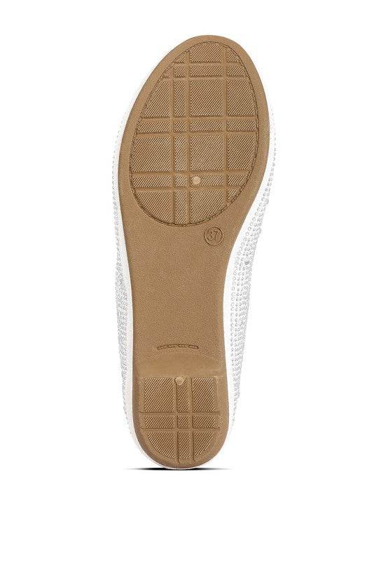 Hosana Rhinestones & Stud Embellished Ballet Flats - Shop Style & More | Fresh Looks, Everyday Deals & Free Shipping