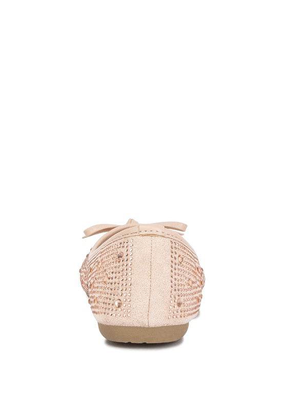 Hosana Rhinestones & Stud Embellished Ballet Flats - Shop Style & More | Fresh Looks, Everyday Deals & Free Shipping