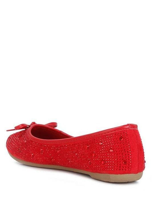 Hosana Rhinestones & Stud Embellished Ballet Flats - Shop Style & More | Fresh Looks, Everyday Deals & Free Shipping