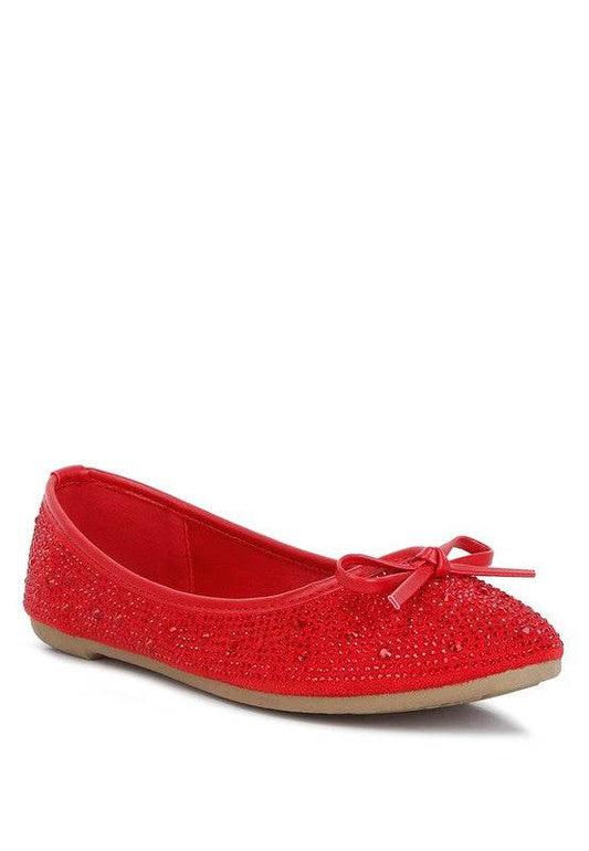 Hosana Rhinestones & Stud Embellished Ballet Flats - Shop Style & More | Fresh Looks, Everyday Deals & Free Shipping