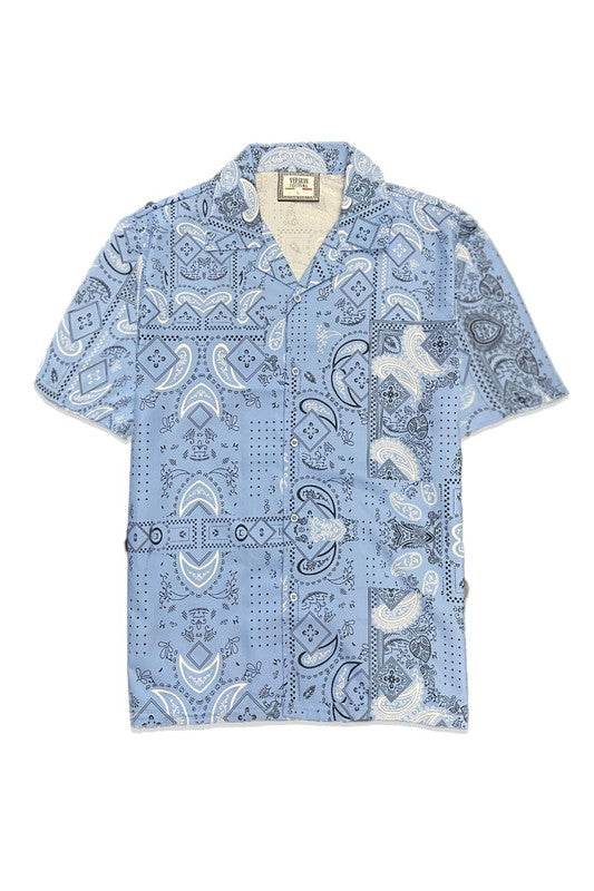 Mens Collared Print Button Down - Shop Style & More | Fresh Looks, Everyday Deals & Free Shipping