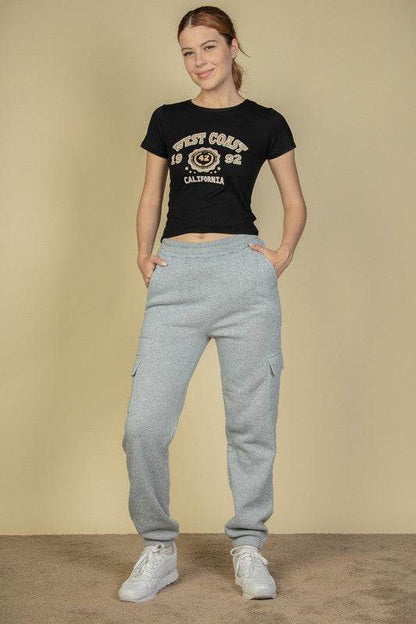 Side Pocket Drawstring Waist Sweatpants - Shop Style & More | Fresh Looks, Everyday Deals & Free Shipping