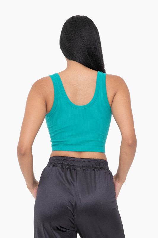 Ribbed Seamless Cropped Tank Top - Shop Style & More | Fresh Looks, Everyday Deals & Free Shipping