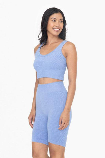 Ribbed Seamless Cropped Tank Top - Shop Style & More | Fresh Looks, Everyday Deals & Free Shipping