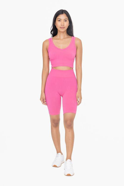 Ribbed Seamless Cropped Tank Top - Shop Style & More | Fresh Looks, Everyday Deals & Free Shipping
