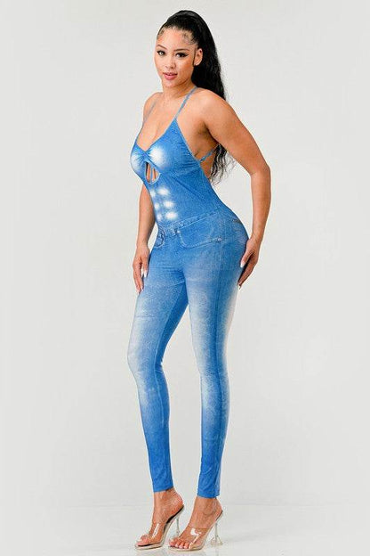 Faded Abs Jumpsuit - Shop Style & More | Fresh Looks, Everyday Deals & Free Shipping