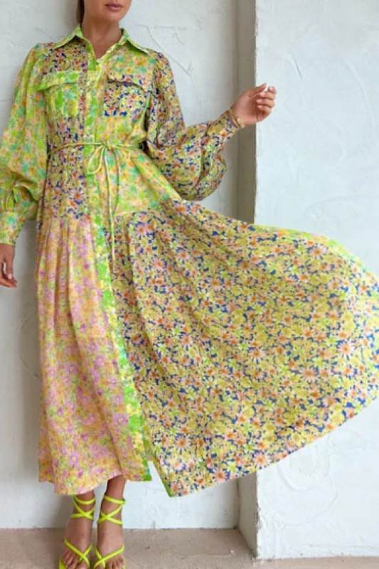 Floral long sleeve maxi dress - Shop Style & More | Fresh Looks, Everyday Deals & Free Shipping