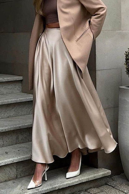Satin Skirt - Shop Style & More | Fresh Looks, Everyday Deals & Free Shipping