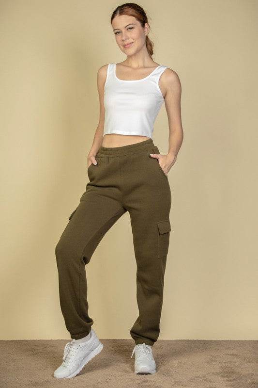 Side Pocket Drawstring Waist Sweatpants - Shop Style & More | Fresh Looks, Everyday Deals & Free Shipping