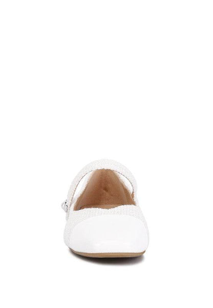 Albi Mary Jane Flat In White - Shop Style & More | Fresh Looks, Everyday Deals & Free Shipping