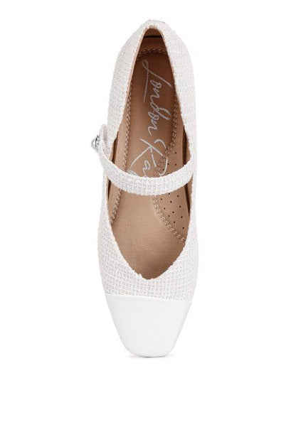 Albi Mary Jane Flat In White - Shop Style & More | Fresh Looks, Everyday Deals & Free Shipping