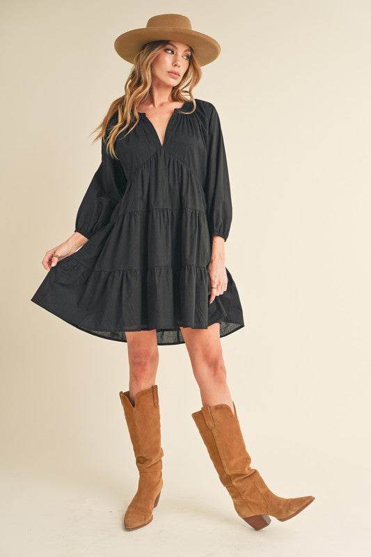 Jenay Tiered Dress - Shop Style & More | Fresh Looks, Everyday Deals & Free Shipping