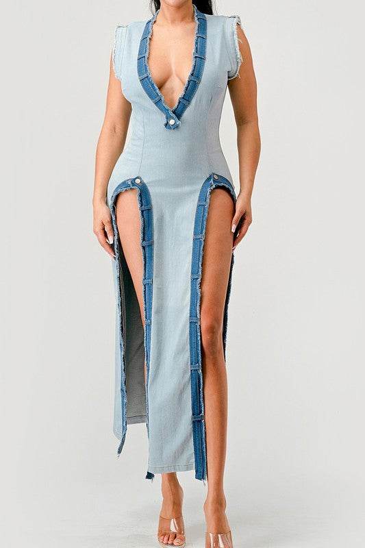 Denim Trip Pullover Dress - Shop Style & More | Fresh Looks, Everyday Deals & Free Shipping
