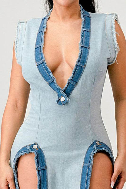 Denim Trip Pullover Dress - Shop Style & More | Fresh Looks, Everyday Deals & Free Shipping