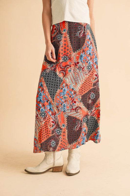 Bradyn Print Skirt - Shop Style & More | Fresh Looks, Everyday Deals & Free Shipping