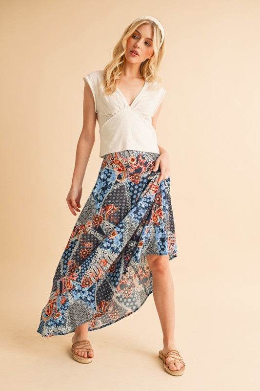 Bradyn Print Skirt - Shop Style & More | Fresh Looks, Everyday Deals & Free Shipping