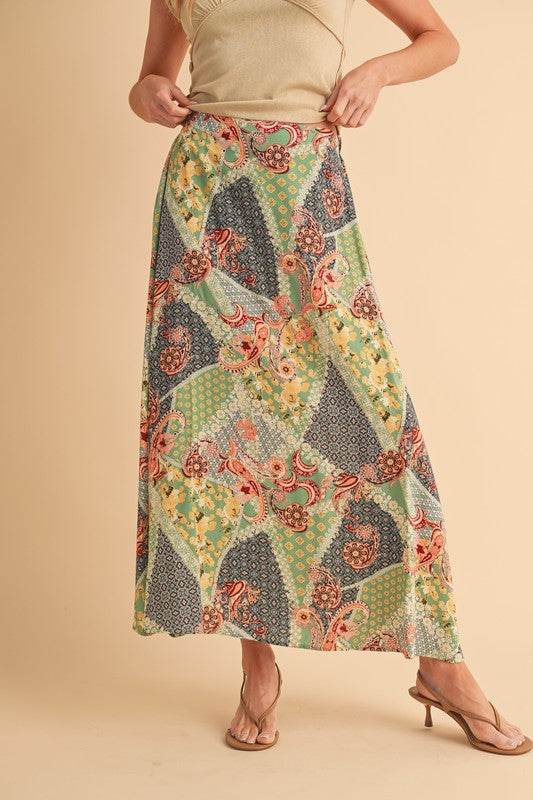 Bradyn Print Skirt - Shop Style & More | Fresh Looks, Everyday Deals & Free Shipping