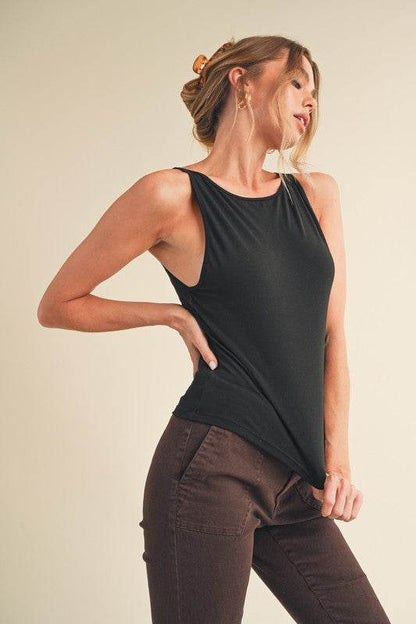 Rodi High Neck Tank - Shop Style & More | Fresh Looks, Everyday Deals & Free Shipping