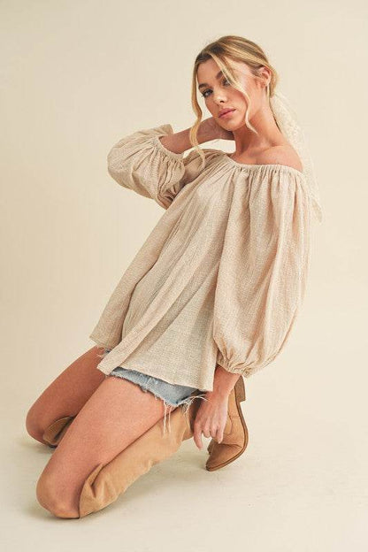 Nately Off Shoulder Tunic Dress - Shop Style & More | Fresh Looks, Everyday Deals & Free Shipping