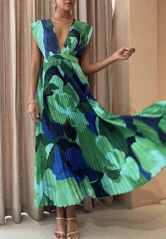 Deep V-neck Dress - Shop Style & More | Fresh Looks, Everyday Deals & Free Shipping