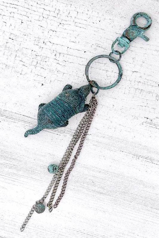Vintage Armadillos Metal Keychain - Shop Style & More | Fresh Looks, Everyday Deals & Free Shipping
