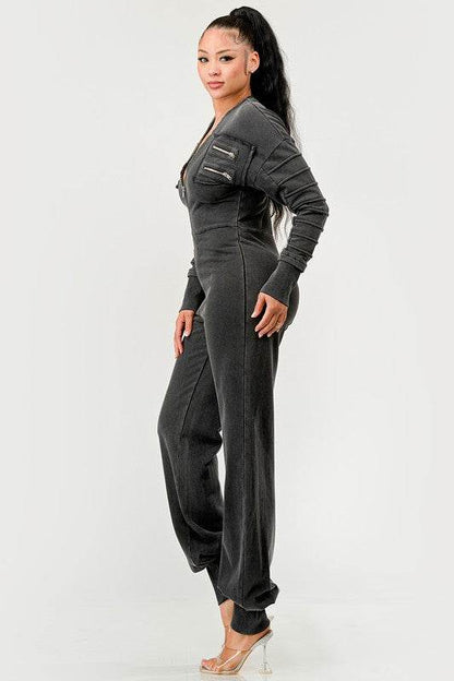 Couture Comfort Jumpsuit - Shop Style & More | Fresh Looks, Everyday Deals & Free Shipping
