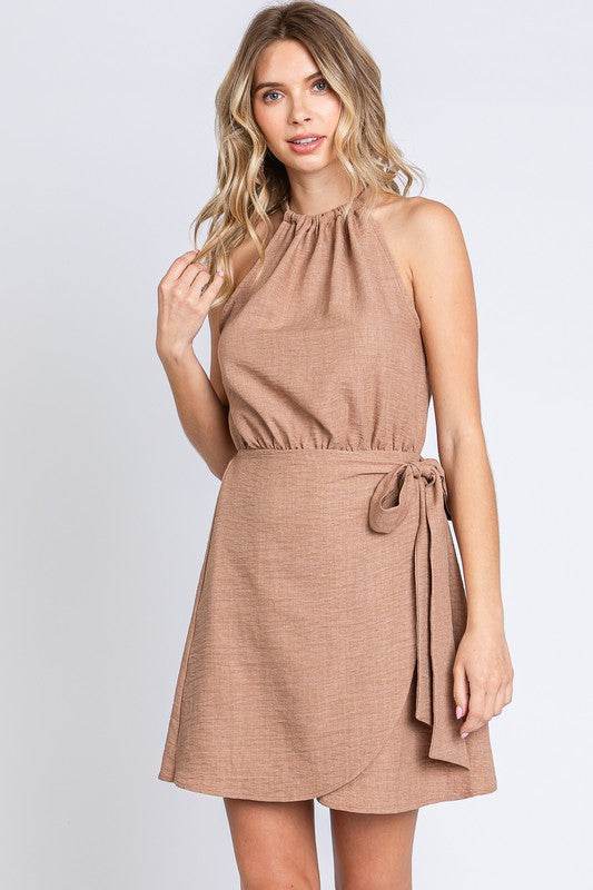 Halter Mini Dress - Shop Style & More | Fresh Looks, Everyday Deals & Free Shipping