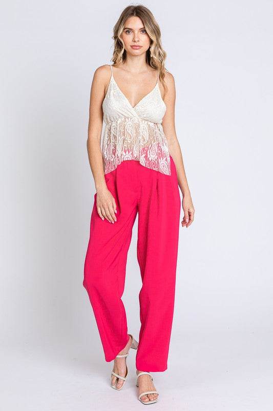High-Waisted Pleated Slacks - Shop Style & More | Fresh Looks, Everyday Deals & Free Shipping