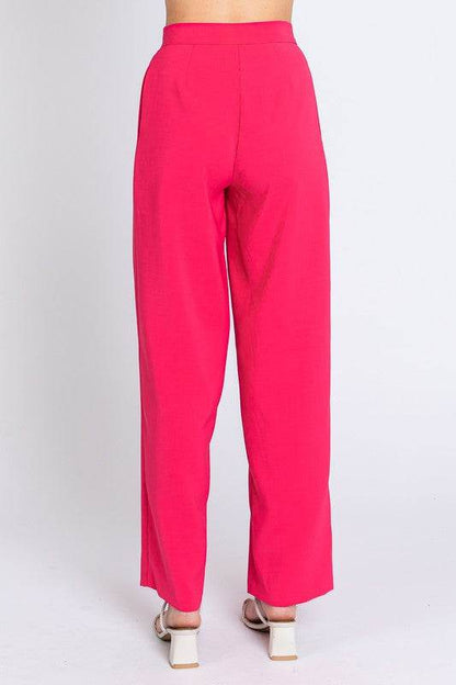High-Waisted Pleated Slacks - Shop Style & More | Fresh Looks, Everyday Deals & Free Shipping
