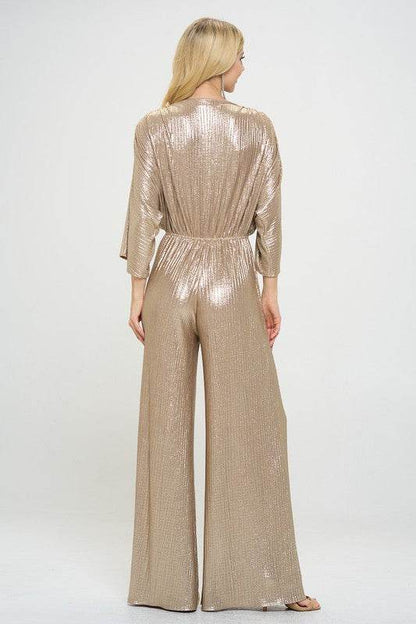 Kimono Sleeve Wide Leg Jumpsuit - Shop Style & More | Fresh Looks, Everyday Deals & Free Shipping