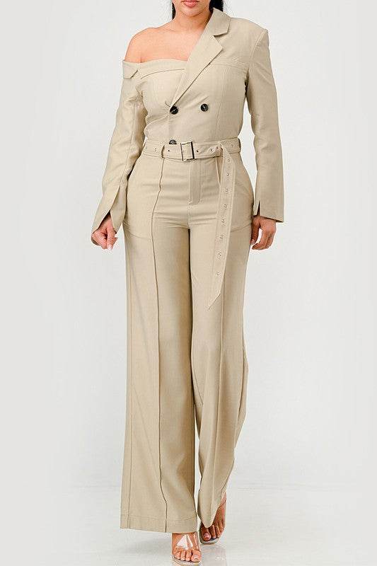 Savannah Elegance Trench Jumpsuit - Shop Style & More | Fresh Looks, Everyday Deals & Free Shipping