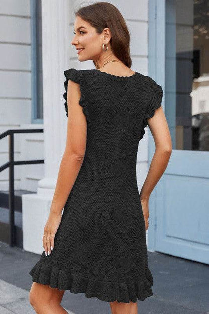 Ruffle knit dress - Shop Style & More | Fresh Looks, Everyday Deals & Free Shipping