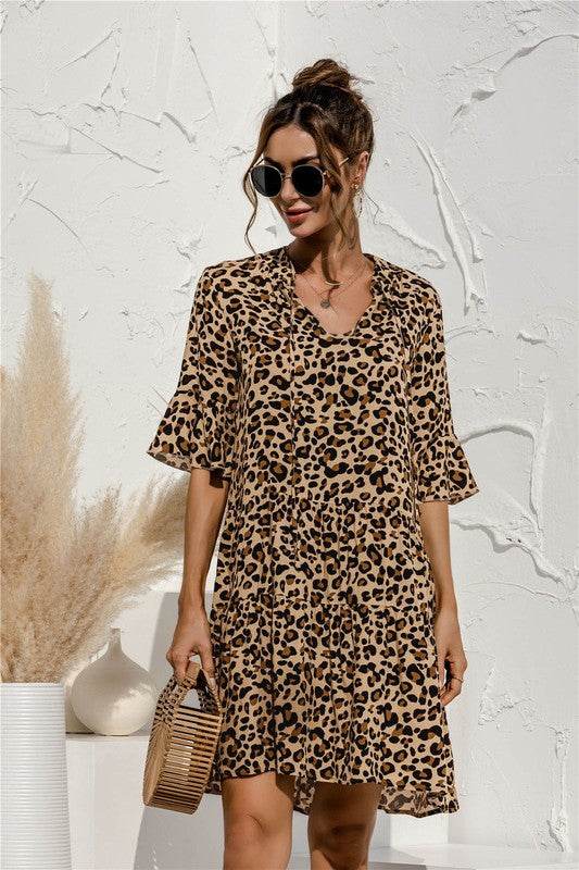 Tiered short sleeve dress - Shop Style & More | Fresh Looks, Everyday Deals & Free Shipping