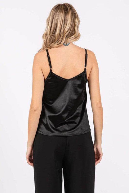 Plus Satin Tank Top - Shop Style & More | Fresh Looks, Everyday Deals & Free Shipping