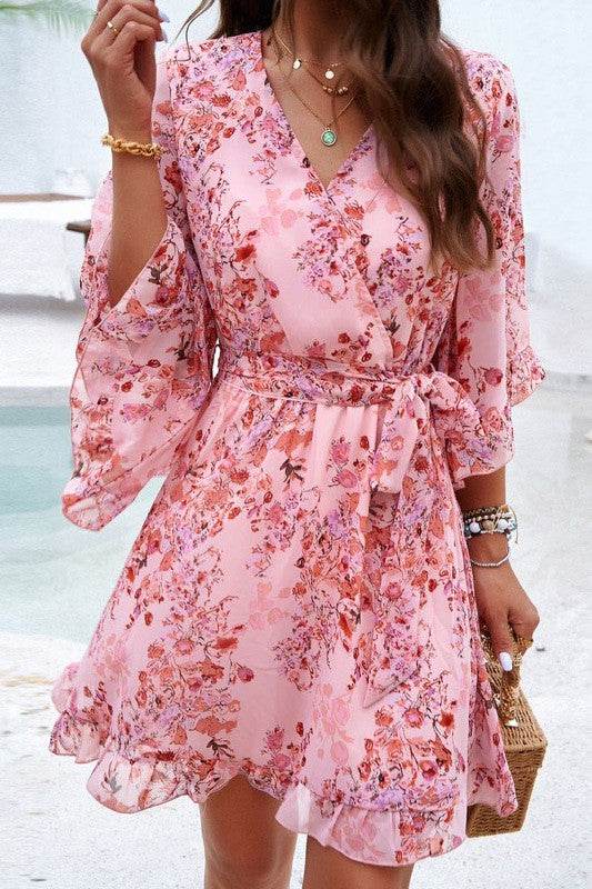 Floral wrap dress - Shop Style & More | Fresh Looks, Everyday Deals & Free Shipping