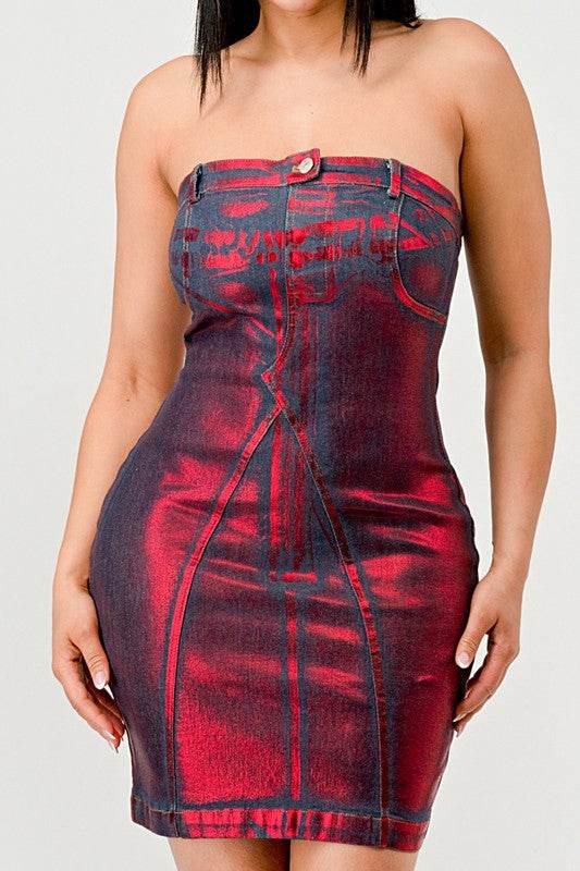 Hellcat Denim Dress - Shop Style & More | Fresh Looks, Everyday Deals & Free Shipping