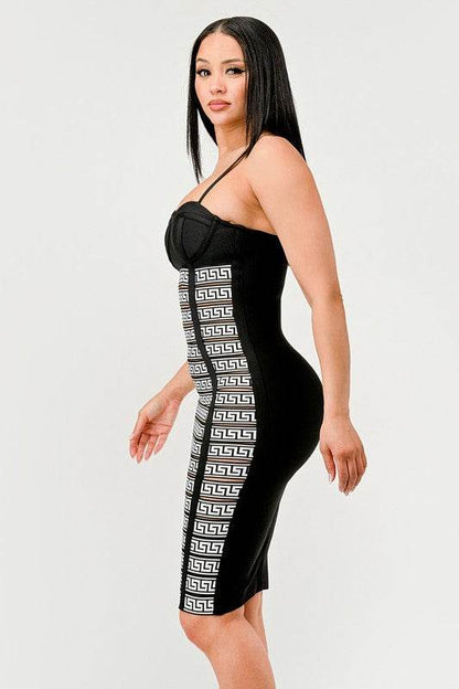 Maze Enigma Bodycon Dress - Shop Style & More | Fresh Looks, Everyday Deals & Free Shipping
