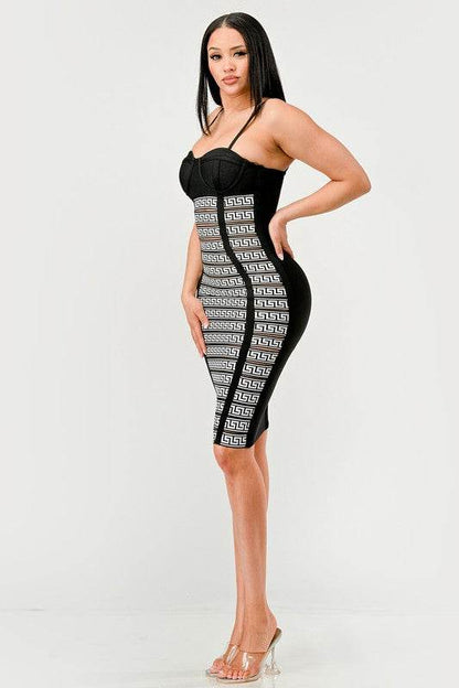 Maze Enigma Bodycon Dress - Shop Style & More | Fresh Looks, Everyday Deals & Free Shipping