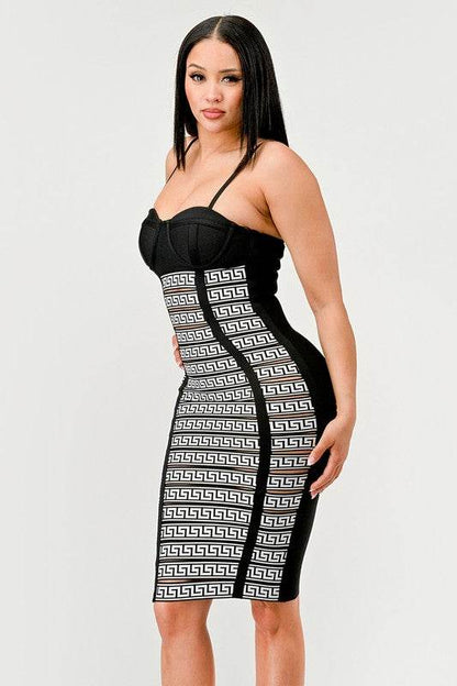 Maze Enigma Bodycon Dress - Shop Style & More | Fresh Looks, Everyday Deals & Free Shipping