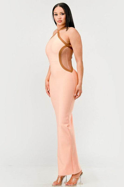 Peaches and Cream Infinity Gown Bandage dress - Shop Style & More | Fresh Looks, Everyday Deals & Free Shipping