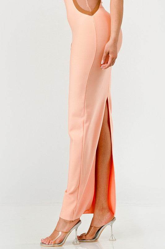 Peaches and Cream Infinity Gown Bandage dress - Shop Style & More | Fresh Looks, Everyday Deals & Free Shipping