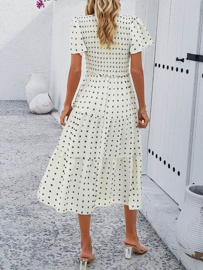 Smocked midi Dress - Shop Style & More | Fresh Looks, Everyday Deals & Free Shipping