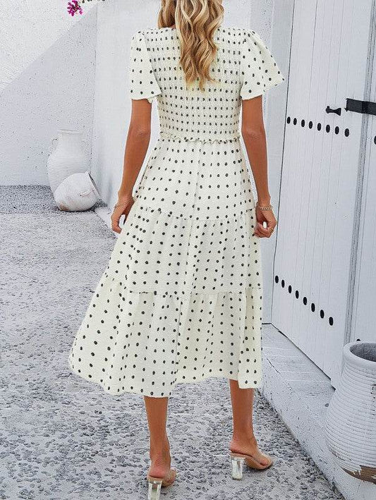 Smocked midi Dress - Shop Style & More | Fresh Looks, Everyday Deals & Free Shipping