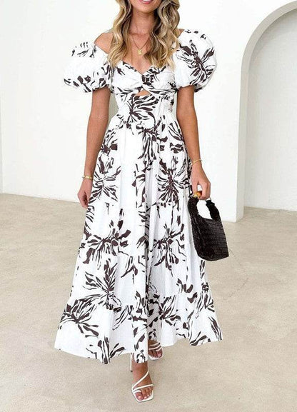 Puff sleeve maxi dress - Shop Style & More | Fresh Looks, Everyday Deals & Free Shipping