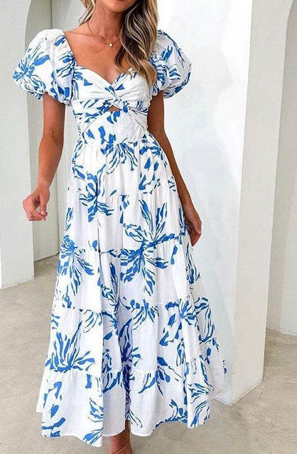 Puff sleeve maxi dress - Shop Style & More | Fresh Looks, Everyday Deals & Free Shipping