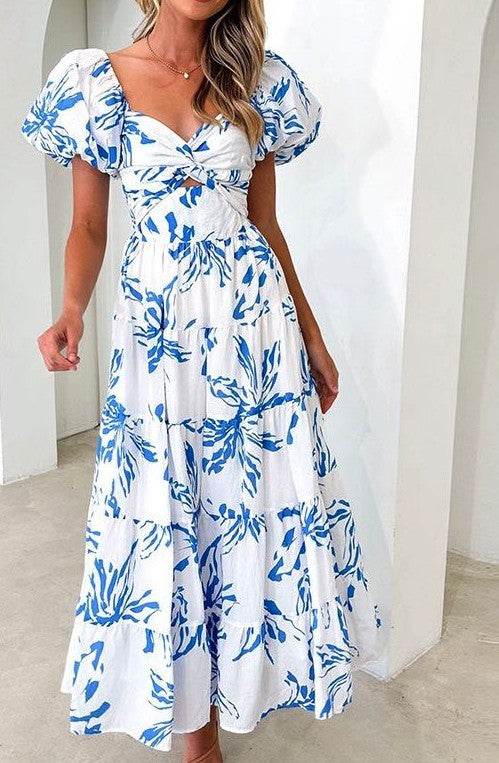 Puff sleeve maxi dress - Shop Style & More | Fresh Looks, Everyday Deals & Free Shipping
