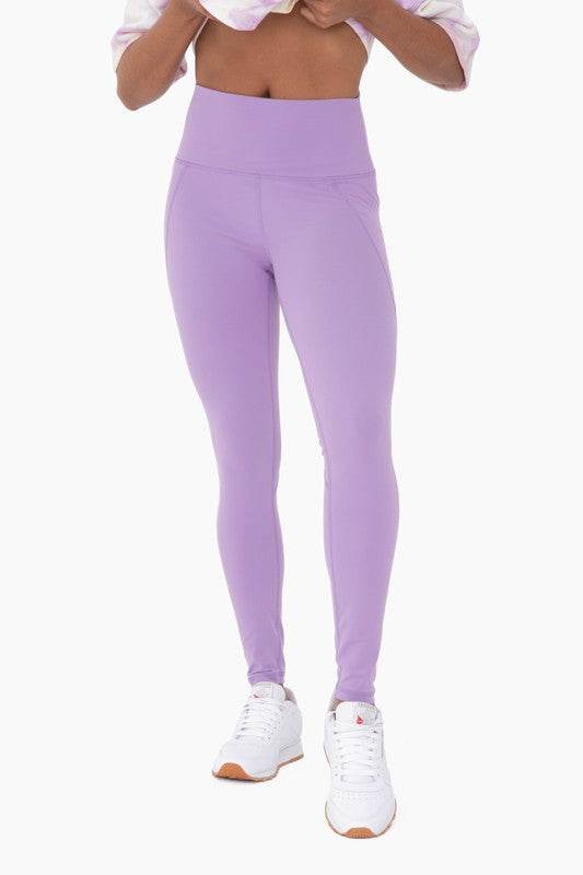 Tapered Band Essential Solid Highwaist Leggings - Shop Style & More | Fresh Looks, Everyday Deals & Free Shipping