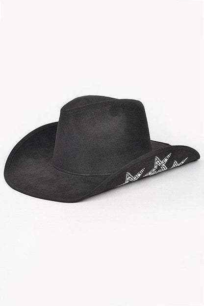 Hotfix Studded Star Iconic Sueded Cowboy Hat - Shop Style & More | Fresh Looks, Everyday Deals & Free Shipping